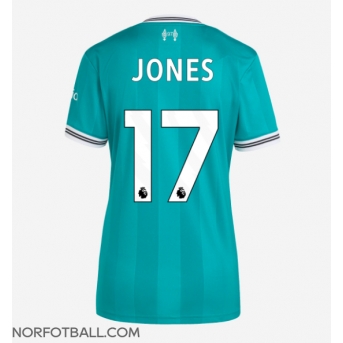Billige Fotballdrakt Liverpool Curtis Jones #17 Replika Tredjedrakt Dame 2025-26 Kortermet